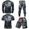 Mens Compression Fightwear Jiu Jitsu Set - SECTOR MMA