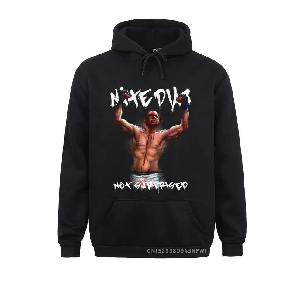 Men’s Nate Diaz MMA Sweatshirt – Cool Pullover Long Sleeve Tee