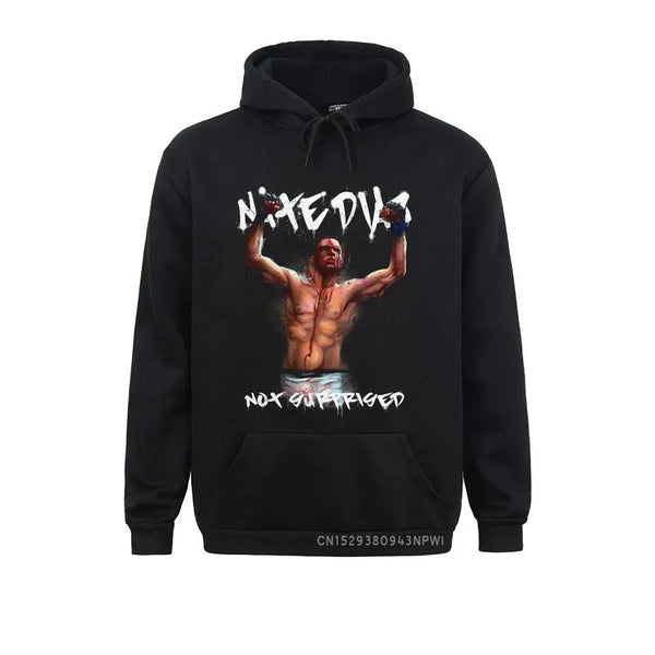 Men’s Nate Diaz MMA Sweatshirt – Cool Pullover Long Sleeve Tee