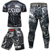 Mens Compression Fightwear Jiu Jitsu Set - SECTOR MMA