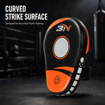 Curved PU Leather Boxing Focus Mitt - SECTOR MMA