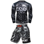 Mens Compression Fightwear Jiu Jitsu Set - SECTOR MMA