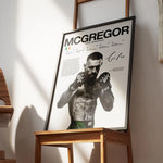 Fighter Canvas Wall Art - SECTOR MMA