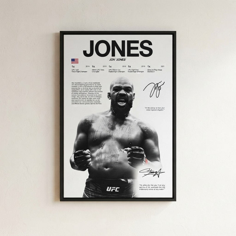 Fighter Canvas Wall Art - SECTOR MMA