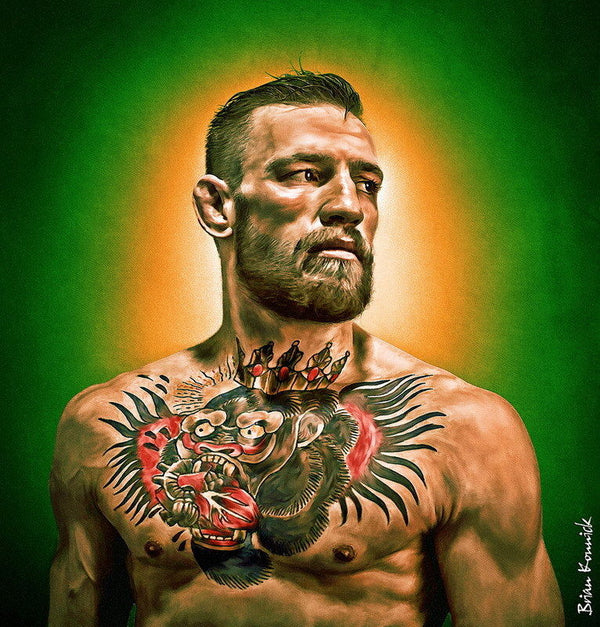 TY04379 Conor McGregor - Irish MMA UFC Featherweight Champion 14"x15" Poster