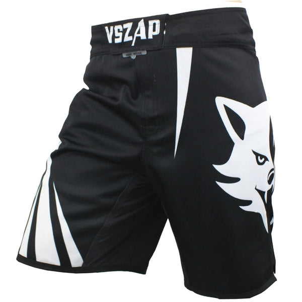 VSZAP Pantalon MMA Fight Boxing Shorts Motion Clothing Cotton Loose Size Training Kickboxing Shorts Muay Thai Mens MMA Shorts