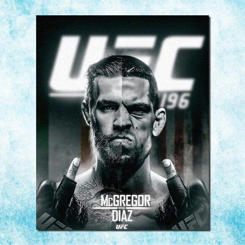 Conor McGregor Nate Diaz Poster - SECTOR MMA