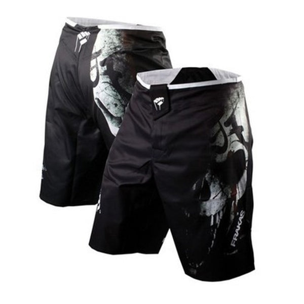 Men MMA Shorts Boxing Trunks Bad Man Fight Shorts Boxing Pants Jiu Jitsu Muay Thai Pants Thin Muay Thai Training Shorts