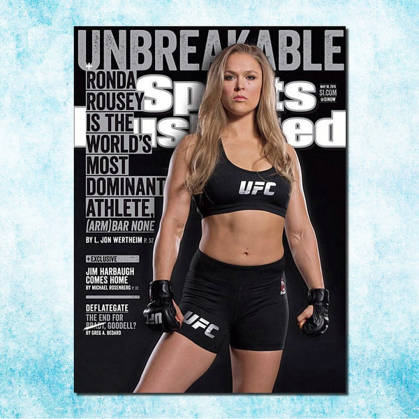 Ronda Rousey - UFC Canvas Poster - SECTOR MMA