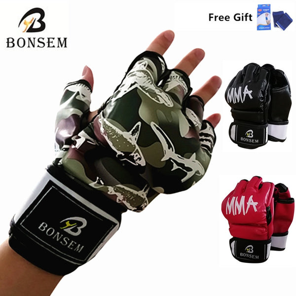 Camouflage Training Gloves - SECTOR MMA