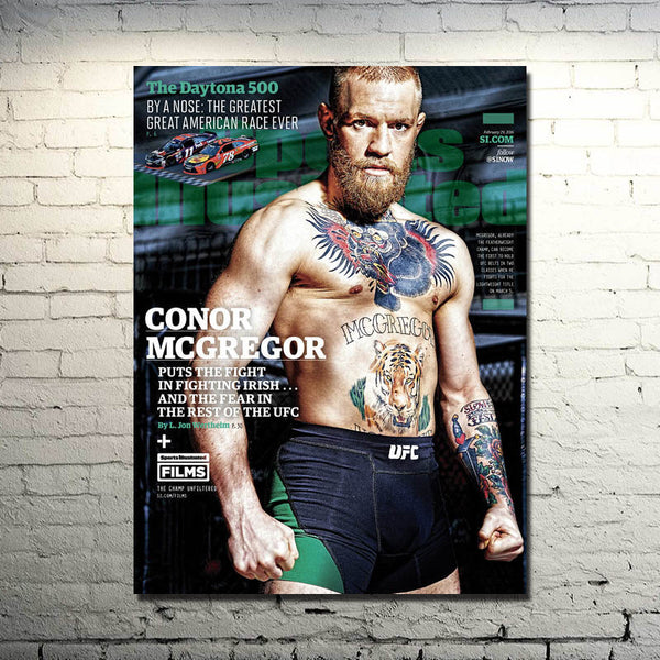 Conor McGregor Silk Poster - SECTOR MMA