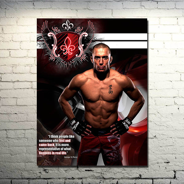 Georges St-Pierre Poster - SECTOR MMA