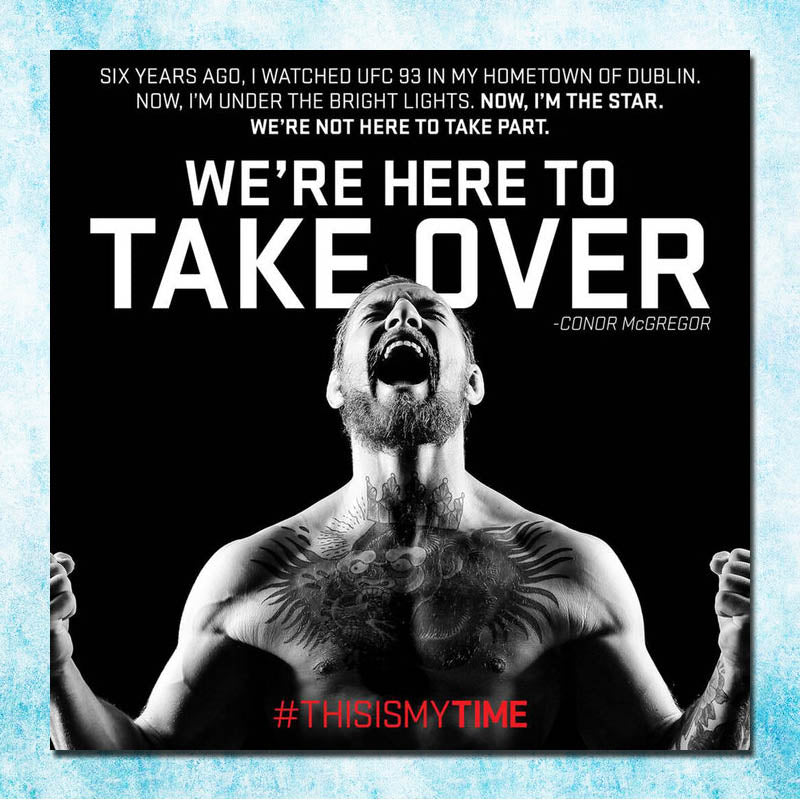 Conor McGregor Canvas Poster - SECTOR MMA