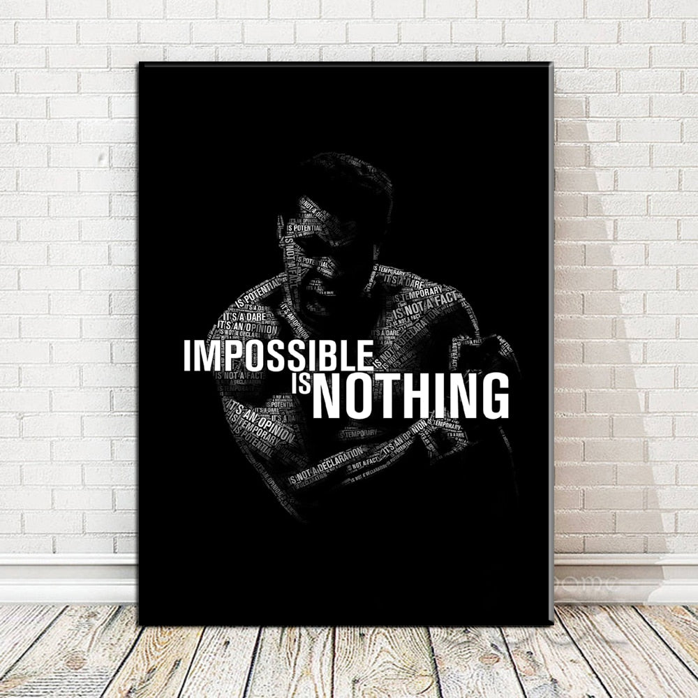Muhammad Ali Canvas Art - SECTOR MMA