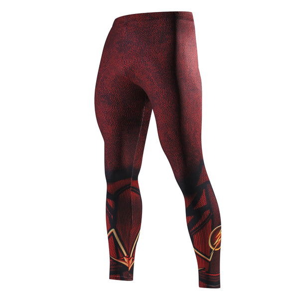 Red Skin Compression Pants - SECTOR MMA
