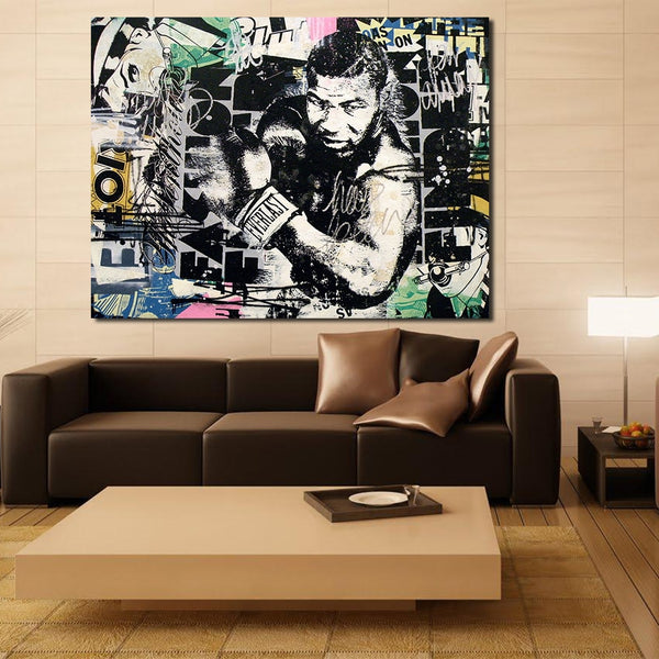 Mike Tyson Canvas Art - SECTOR MMA