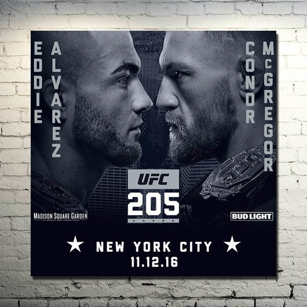 UFC 205 Eddie Alvarez vs Conor McGregor Poster - SECTOR MMA