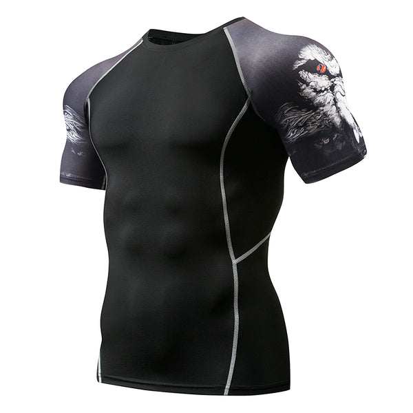 Men's MMA Fitness Rash Guard - SECTOR MMA