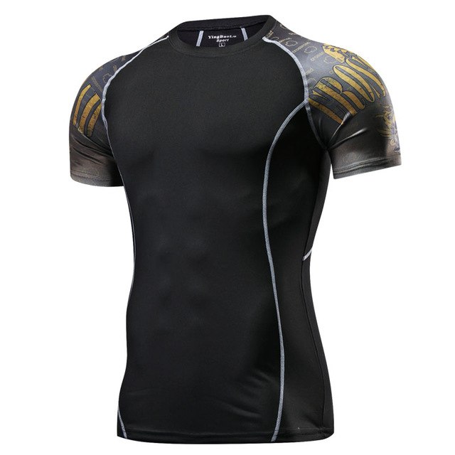 Skeleton MMA Rash Guard