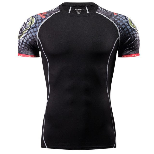 Skeleton MMA Rash Guard