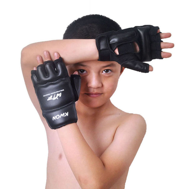 Kids MMA Gloves – Half Finger Boxing Protector - SECTOR MMA