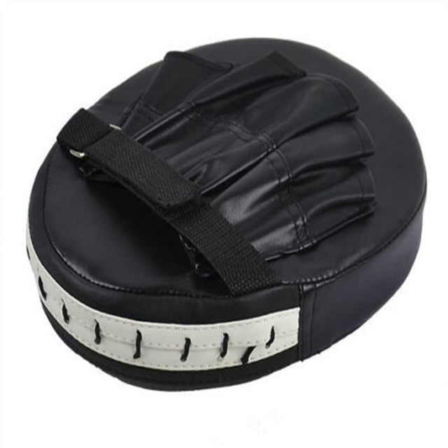 PU Leather Flat Boxing Punch Pads – MMA Target Mitts for Muay Thai & Karate - SECTOR MMA