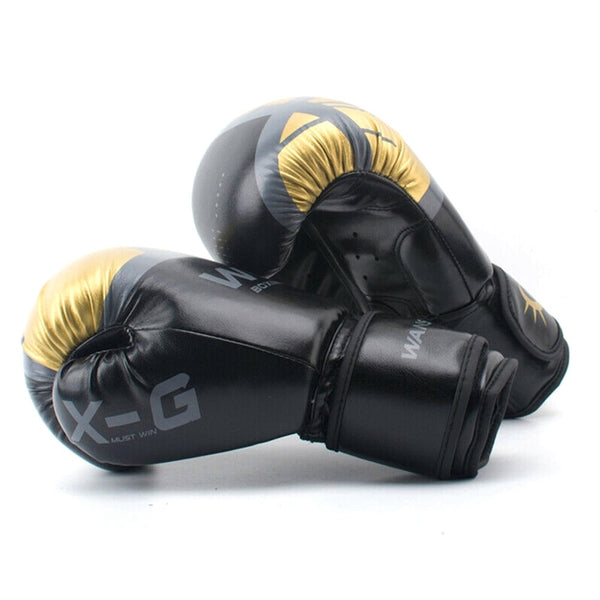 Boxing Gloves for Men Women PU Gloves Women/Men Leather Muay Boxe Free Fight MMA Sanda Training Adults Kids Equipment