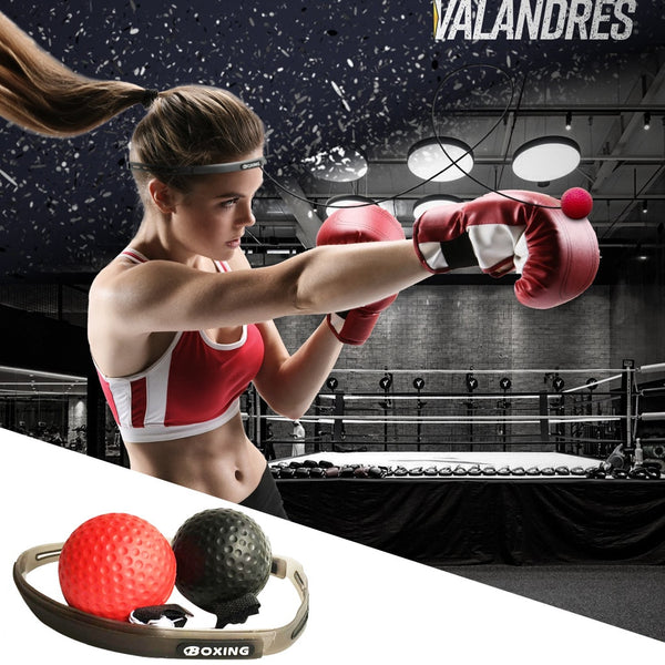 Kick Boxing Reflex Ball Head Band Fighting Speed Training Punch Ball Muay Tai MMA Exercise Equipment Sports Accessories 3.0#