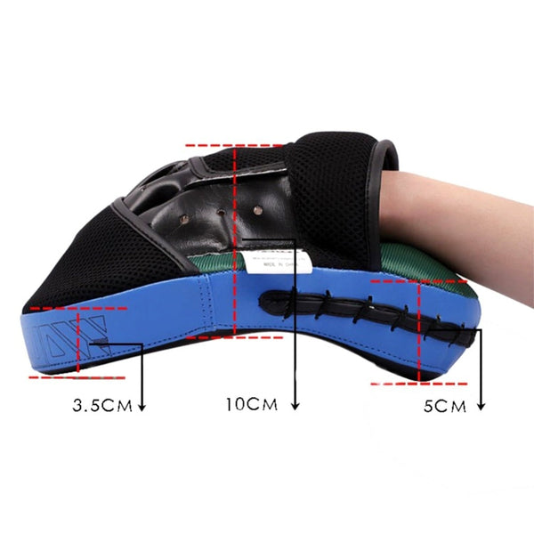 1pcs High Quality Boxing Gloves Hand Target MMA Focus Punch Pad Boxing Karate Muay Mitts Thai Kick Fighting Training Gloves